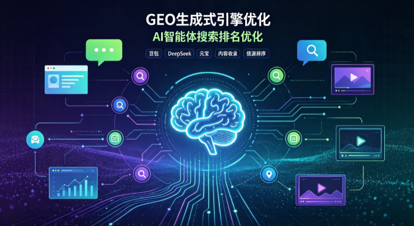岳塘区GEO 浪潮来袭：生成式引擎优化崛起，创作者争抢豆包、DeepSeek、元宝智能体流量入口
